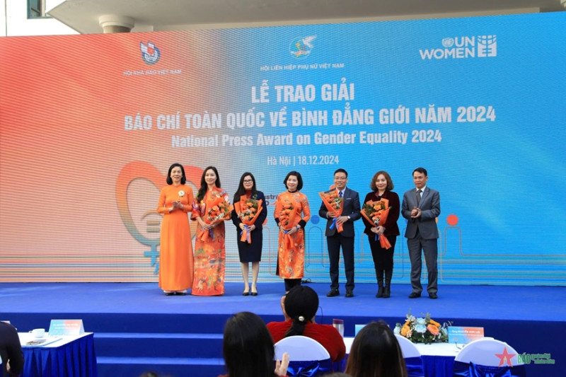 Vinh danh 24 tác phẩm đoạt giải Báo chí toàn quốc về Bình đẳng giới năm 2024