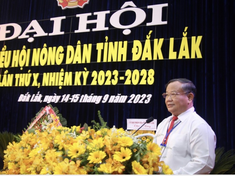 Đắc Lắc: Đại hội Hội Nông dân tỉnh khoá X, nhiệm kỳ 2023 - 2028