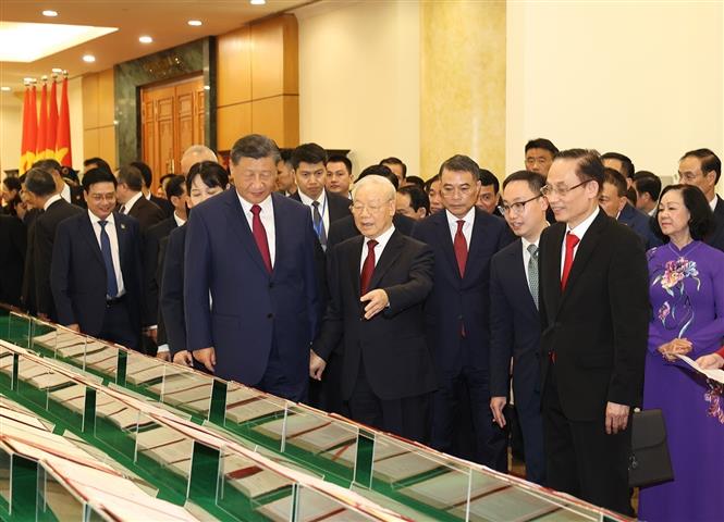 Việt Nam - Trung Quốc ký kết 36 văn kiện hợp tác