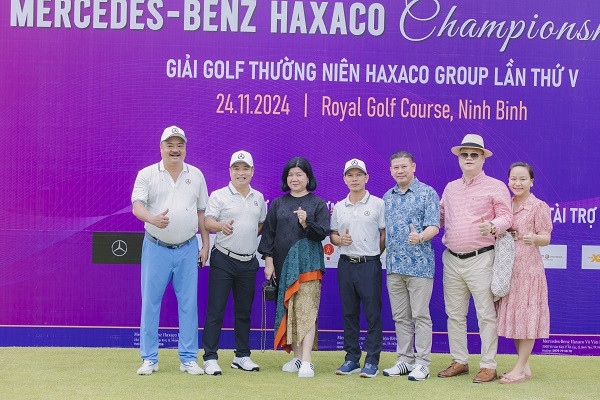 Giải Golf thường niên lần thứ V “Mercedes- Benz Haxaco Championship 2024: Điểm hẹn thành công