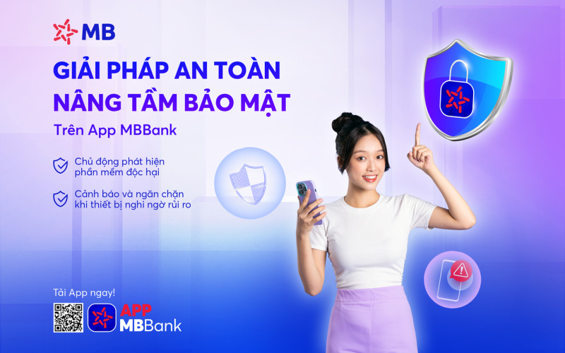 MB liên tục nâng cấp giải pháp bảo vệ tài khoản khách hàng