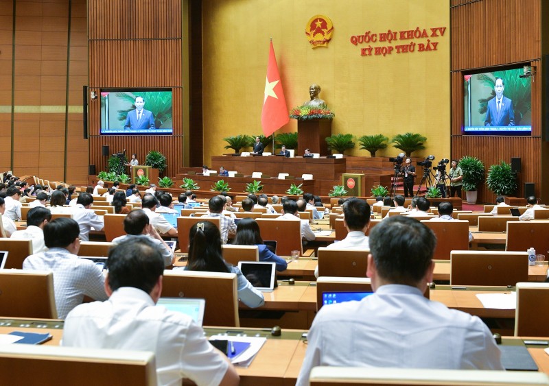 Quốc hội thảo luận về kết quả giám sát việc giải quyết kiến nghị của cử tri gửi đến Kỳ họp thứ 6, Quốc hội khóa XV.