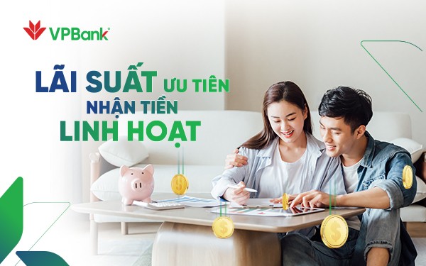 VPBank giảm lãi suất đến 3% cho khoản vay tín chấp áp dụng lãi suất linh hoạt 