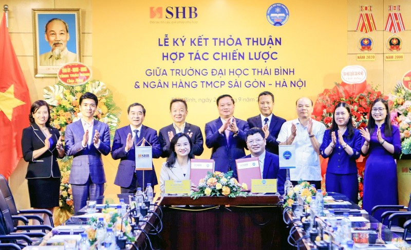 SHB cùng Đại học Thái Bình nâng cao chất lượng đào tạo và nguồn nhân lực