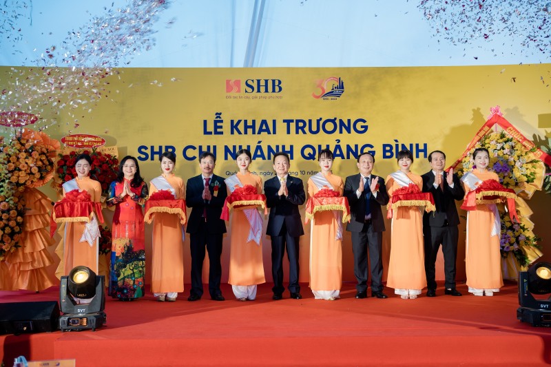 SHB khai trương Chi nhánh tại Quảng Bình  