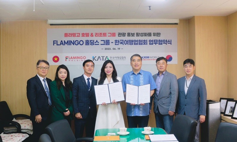 Flamingo hợp tác chiến lược với đối tác du lịch Hàn Quốc