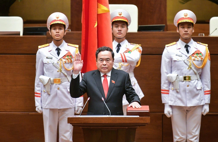 Ông Trần Thanh Mẫn trúng cử Chủ tịch Quốc hội khóa XV