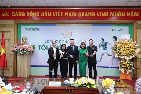 Herbalife Việt Nam đồng hành cùng Báo Sức khỏe và Đời sống tổ chức Cuộc thi “tôi khỏe đẹp hơn” lần thứ 3