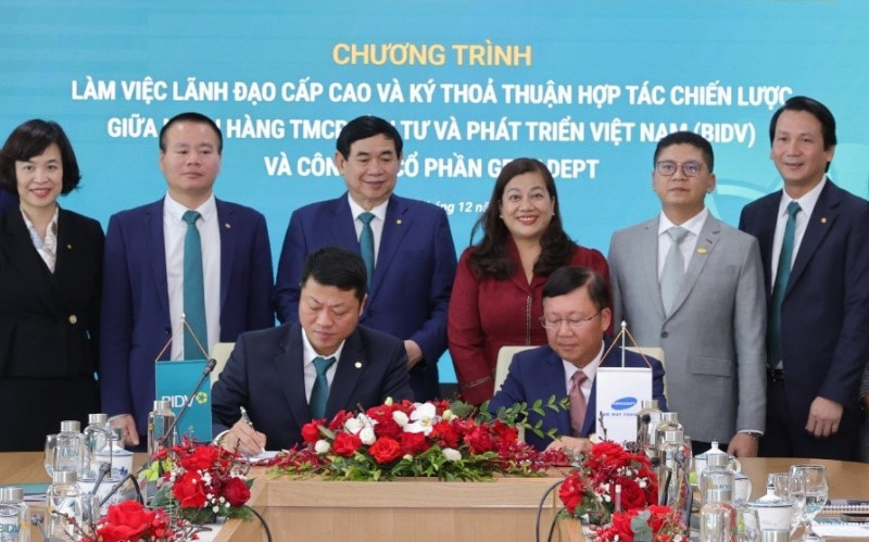 BIDV và Gemadept ký kết thỏa thuận hợp tác chiến lược