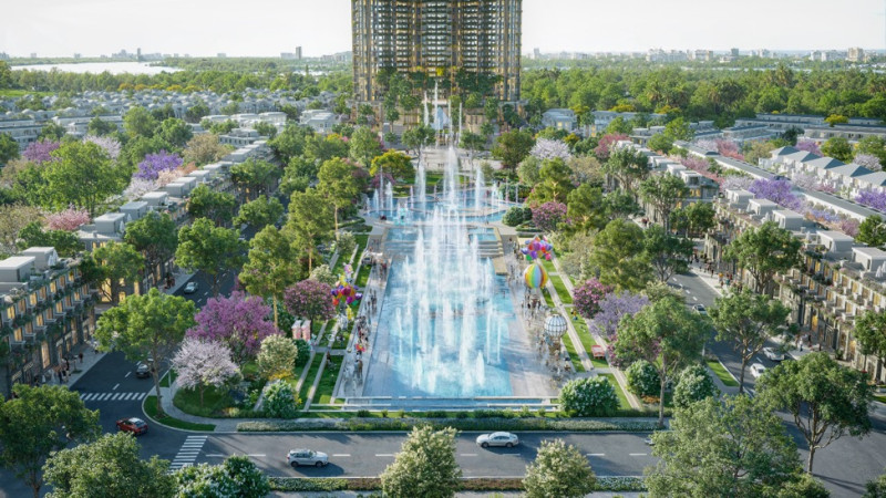 Ra mắt siêu phẩm nhà phố quảng trường có vị trí đắt giá nhất Eco Central Park