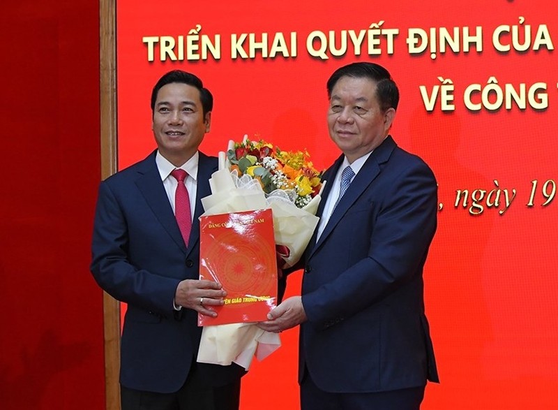 Bổ nhiệm đồng chí Nguyễn Công Dũng giữ chức vụ Tổng Biên tập Báo điện tử Đảng Cộng sản Việt Nam
