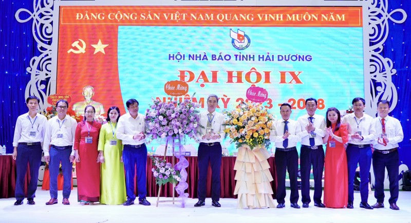 Đại hội IX Hội Nhà báo tỉnh Hải Dương nhiệm kỳ 2023 – 2028