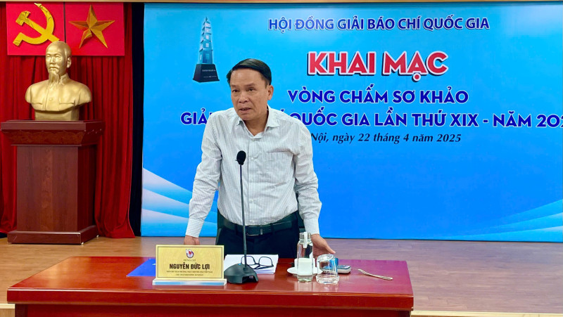 Khai mạc vòng chấm sơ khảo Giải báo chí Quốc gia lần thứ XIX - 2024