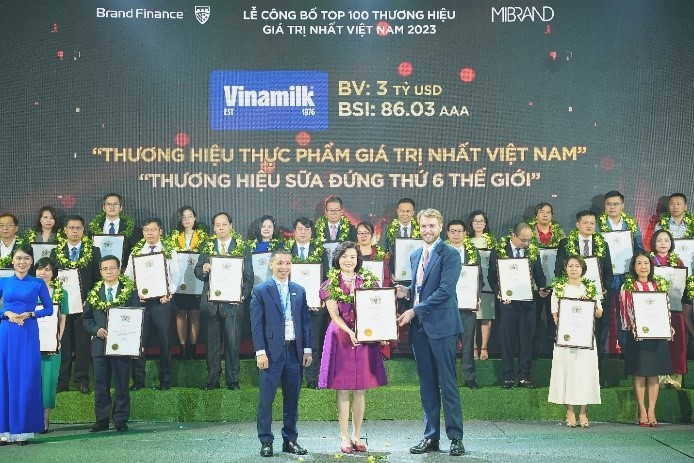 Hơn một thập niên, Vinamilk giữ vững ngôi vị trong các bảng xếp hạng doanh nghiệp niêm yết hàng đầu