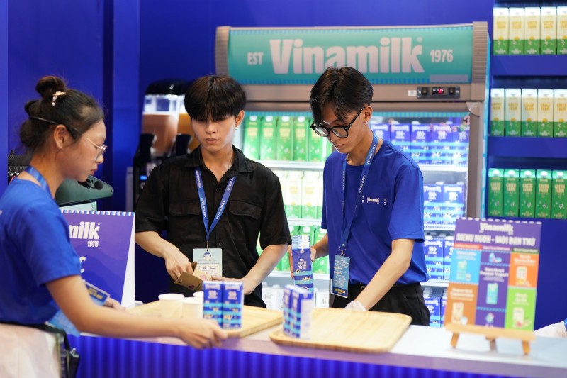 Vinamilk tạo nhiều dấu ấn tại triển lãm quốc tế ngành sữa 2024