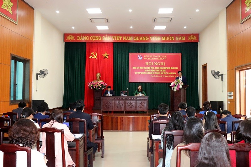 Hội Nhà báo tỉnh Thanh Hóa tổ chức Hội nghị tổng kết công tác hội năm 2023