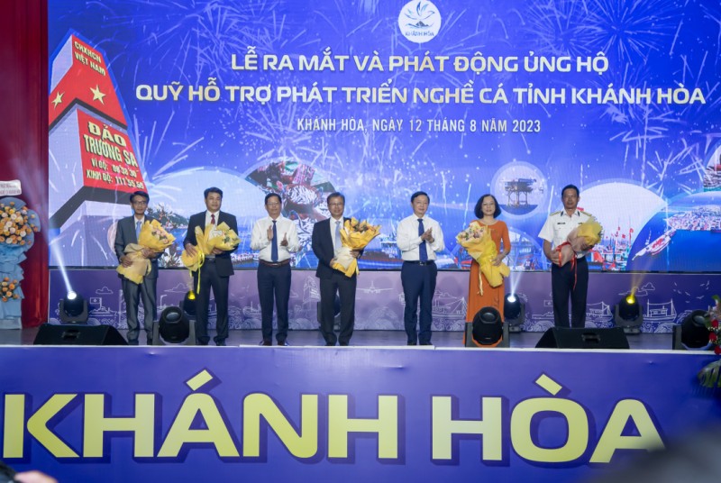 Quỹ hỗ trợ phát triển nghề cá Khánh Hòa nhận 26 tỷ đồng ủng hộ trong lễ ra mắt