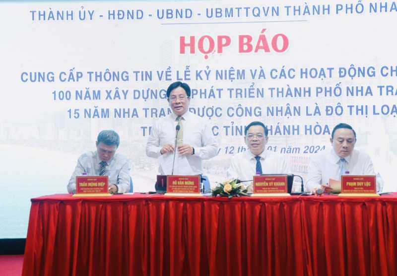 Nhiều hoạt động ý nghĩa chào mừng 100 năm xây dựng và phát triển TP. Nha Trang