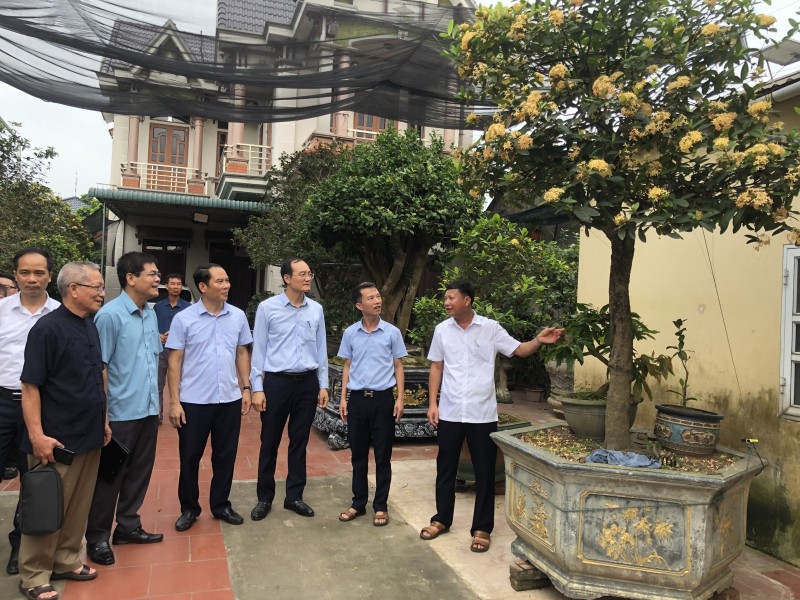 Vĩnh Phúc: Hội Nhà báo tỉnh đi thực tế tại huyện Lập Thạch