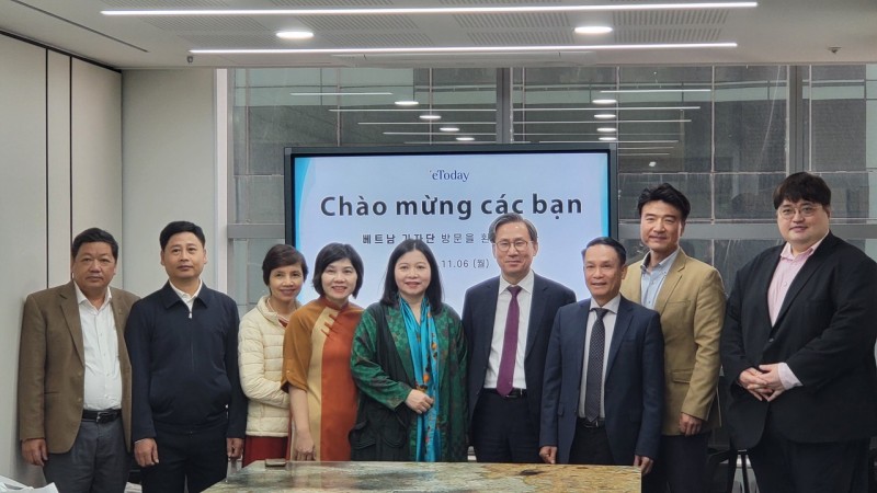 Tăng cường hoạt động báo chí Hội Nhà báo Việt Nam và  Hội Nhà báo Hàn Quốc