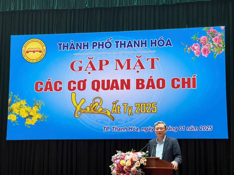 Thành phố Thanh Hóa gặp mặt các cơ quan báo chí nhân dịp đón Xuân Ất Tỵ 