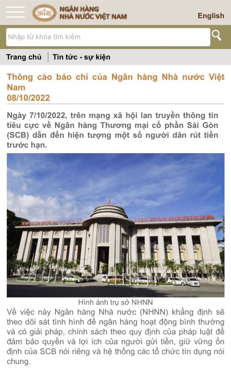 Ngân hàng Nhà nước - một tập đoàn tài chính lớn của Việt Nam đã cống hiến rất nhiều cho nền kinh tế quốc gia. Bạn có muốn tìm hiểu thêm về sự phát triển và những dấu ấn quan trọng của họ không?