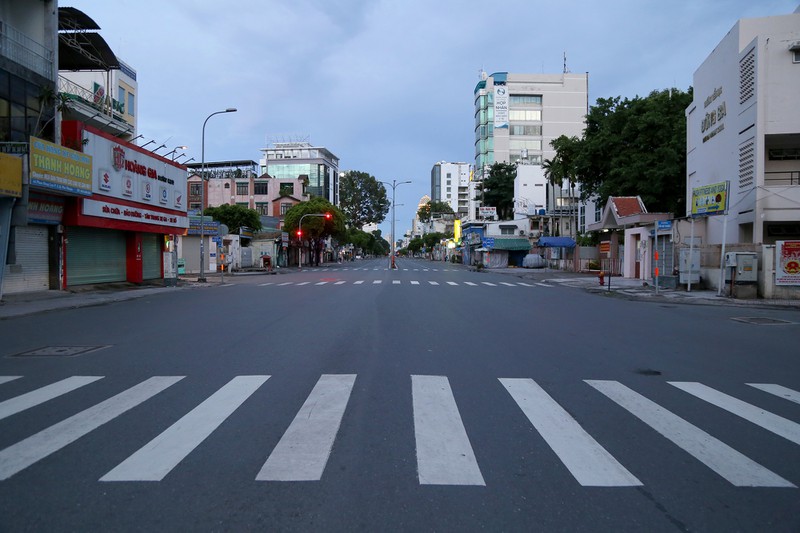 Bài thơ mượn giọng văn của nghệ sĩ đã phản ánh tình hình đường phố Sài Gòn hoang vắng trong những ngày đầu năm. Hình ảnh được bầu chọn kỹ càng để phản ánh bức tranh hoàn hảo của tình trạng trống vắng này.